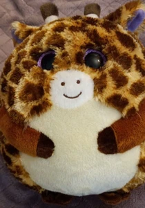 Vintage TY Beanie Ballz Tippy Giraffe Large Plush 12" Beanie Boo Retired - Picture 1 of 5