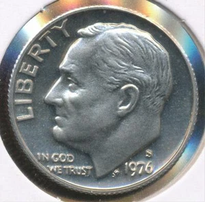 United States 1976-S Roosevelt Dime 10c - Proof - Bild 1 von 3
