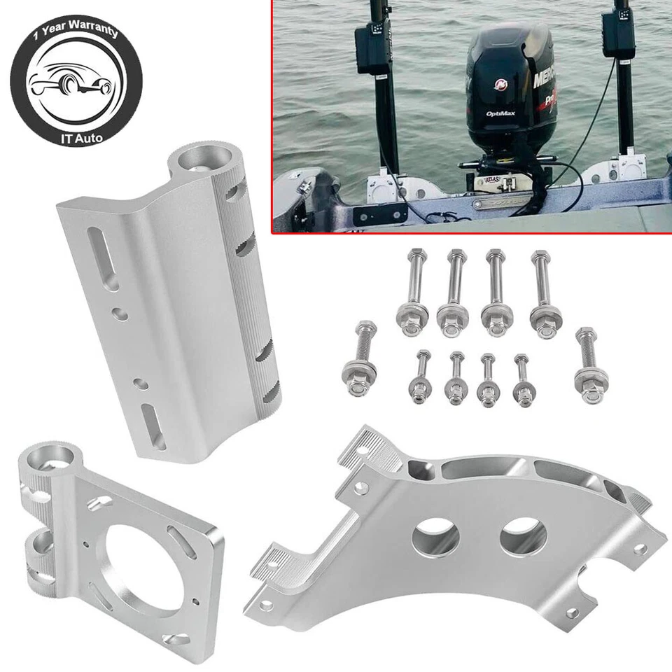 For Minn Kota Talon Adapter Bracket Jack Plate Side Mount Port Starboard 1810340 - Image 1 of 4