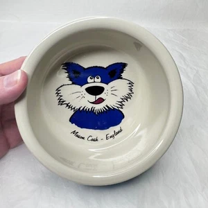 Mason Cash England Cartoon Perfect Pets Katzenfutter Wassernapf blau Fisch Design Rarität - Bild 1 von 7