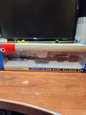 HO WALTHERS 932-5627 4 TRUCK DEPRESSED CENTER FLAT CAR Norfolk & Western (New) - Image 1 of 4