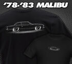 T-Shirt '78-'83 G-Body Malibu Chevy 1978 1979 1980 1981 1982 1983 Chevrolet 