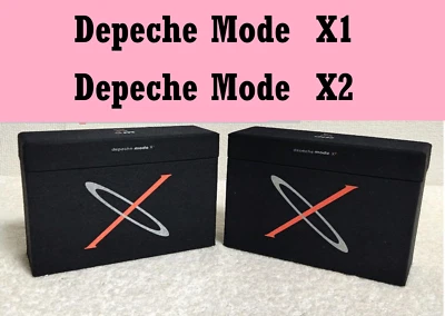 Used Depeche Mode "X1" and "X2" Japan Alfa Records Only 8 CD Limited BOX SET JPN - Image 1 of 4