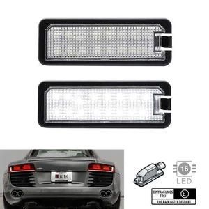 16-LED Kennzeichenbeleuchtung für Audi Q8 R8 Porsche 911 Boxster Cayman Cayenne - Bild 1 von 5