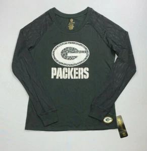 Juniors NFL Green Bay Packers Long Sleeve Shirt Sz L NEW BJ - Picture 1 of 2