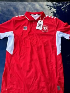 Meyba FC TWENTE Poloshirt Fußball SHIRT GRÖSSE Medium Herren brandneu mit Etikett - Bild 1 von 2