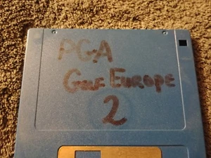 Juego de disquetes PGA Golf Europe 2 para Commodore Amiga - Imagen 1 de 2