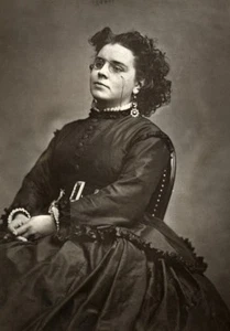 Frankreich Opernsänger Sopran Galli Marie Old Woodburytype Foto Pierre Petit 1875 - Bild 1 von 3