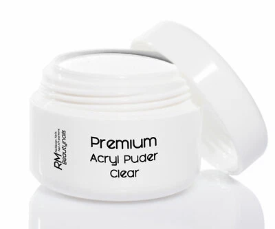 180g Acryl Puder Pulver Klar Clear Acrylpuder Modellage Nagel Design Nailart - Bild 1 von 2
