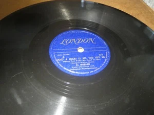 78RPM London Al Morgan - Half A Heart All Left Me / Back To Say Sorry, clean V+V - Bild 1 von 9