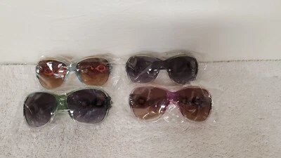 Италия разработан негабаритный ретро богемное хиппи солнцезащитные очки розовый зеленый синий оранжевый - Изображение 1 из 4