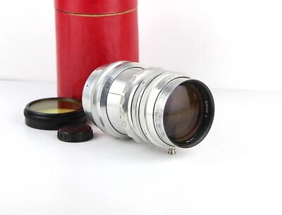 JUPITER-6 Soviet KMZ lens (2.8/180) Mount M39 Super fast lens Sonnar № 002060 - Image 1 of 4