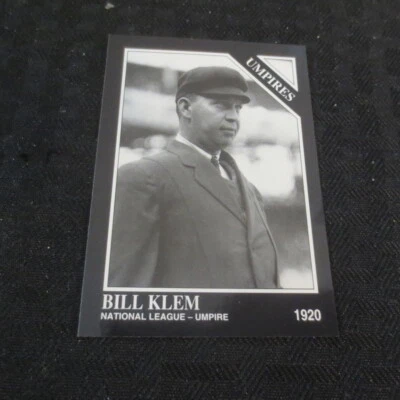 1995 Conlon Megacards #1190 Bill Klem Promo     - Image 1 of 2