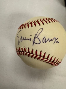Signed Chicago Cubs ERNIE BANKS Autograph Baseball - No COA - Picture 1 of 3