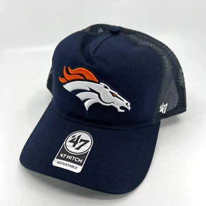 Denver Broncos Mütze Herren Blau Snapback '47 Brand Trucker Cap NFL Football Z5 Neu - Bild 1 von 12