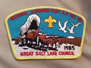 Como nuevo 1985 JSP Great Salt Lake Council Yellow Border - Imagen 1 de 1
