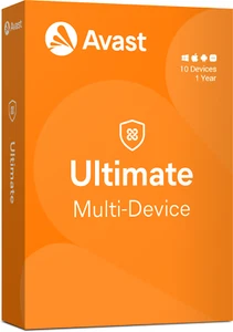 Avast Ultimate Suite 2025 Multi Device 10 Devices 1 Year - 5 Min EMAIL Delivery - Picture 1 of 3