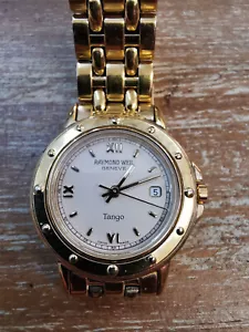 Raymond Weil GENEVE Tango 5360. edle Damen Armbanduhr, Vergoldet - Bild 1 von 7