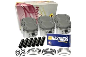 PISTON & HASTINGS RING SET STD for HOLDEN COMMODORE VL RB30 3.0L TURBO RB30ET - Imagen 1 de 1