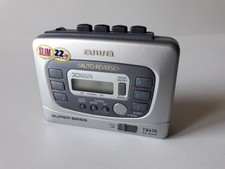 WALKMAN RADIO STEREO CASSETTE AUTOREVERSE AIWA HS-TX476