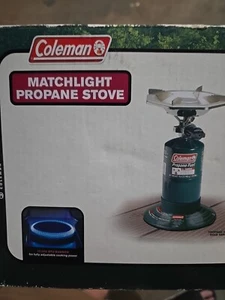 Vintage Coleman One Burner Propane Stove with Stand & Box #5431-700 GUC  - Picture 1 of 1