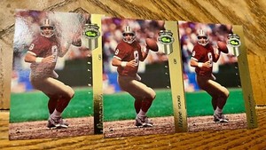 (3)1993 Classic Four Sport Collection McDonald's Limited  Steve Young GOLD -LP5