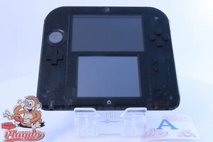 Nintendo 2DS Clear Black [Rank:A] W/USB Cable - Picture 1 of 14