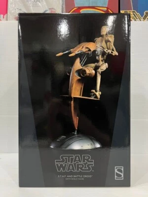 Sideshow Collectibles Star Wars S.T.A.P. AND BATTLE DROID Sixth Scale Figure - Image 1 of 3