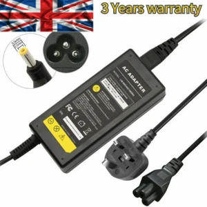 90W/65W Laptop AC Adapter Charger Power Supply Cord for Fujitsu-Siemens Lifebook - Picture 1 of 7