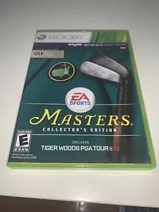 Tiger Woods PGA Tour 13 Masters Collector's Edition Xbox 360 VGC Rare +free Ship - Picture 1 of 5