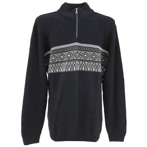  BRAX men's Troyer sweater sweater knit cashmere STEFFEN navy blue 25683 - Picture 1 of 2