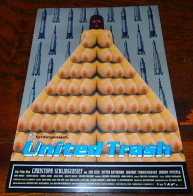 Mini póster United Trash 1996 B5 Chirashi japonés - Christoph Schlingensief Foto 1 de 2