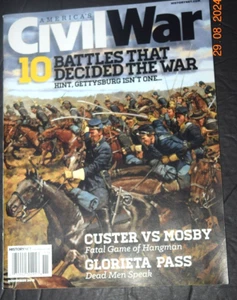 AMERICA'S CIVIL WAR MAGAZINE "10 BATTLES DECIDED THE WAR," Nov 2015, 64 Pages, N - Picture 1 of 3