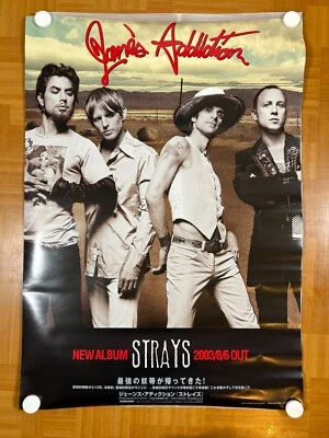 Jane's Addiction / Strays 2003 Japan Original Promo Poster B2 20x28in 515x728mm - Image 1 of 4