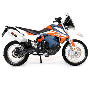 KTM 790 Adventure R Rally 1/18 Scale Model Toy Motorcycle Motorbike by Bburago