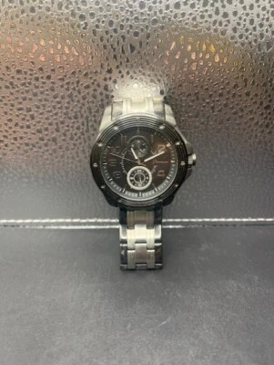 Mark Anthony FMDMA105 Men's Silver Analog Watch Stainless Steel needs Battery - Image 1 of 4