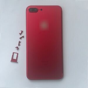 Replacement For iPhone 7 Plus  Battery Back Cover Rear Housing Red Free Sim Gard