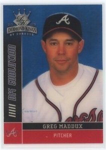 2003 Diamond Kings DK Evolution - Greg Maddux - Atlanta Braves - HOF - DK-10
