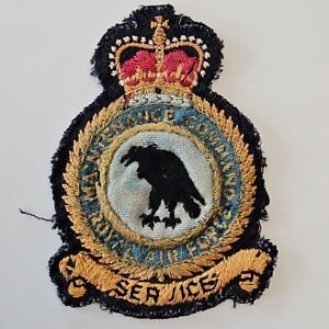 Original RAF Maintenance Command Royal Air Force MOD Crest Embroidered Patch QC