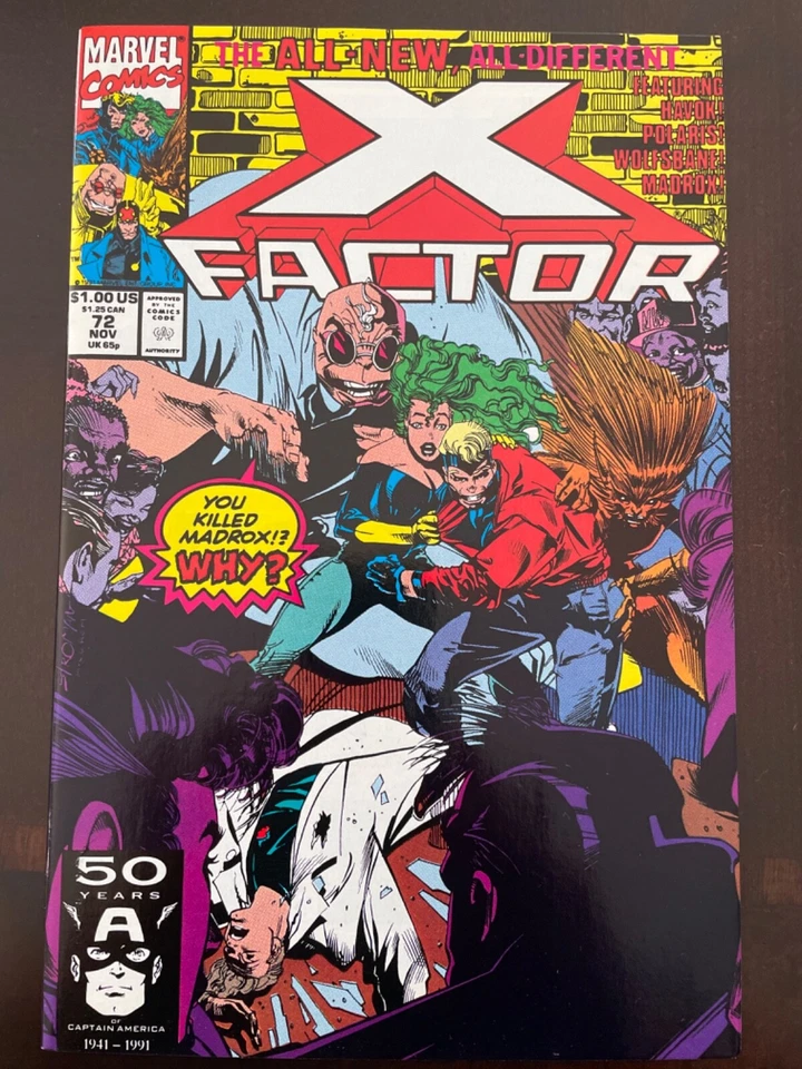 X-Factor #72 (Marvel Comics November 1991)