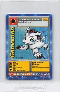 GOMAMON St-11 - 1st Edition - 1999 Bandai - Vintage Digimon Card Game - NM - Bild 1 von 2