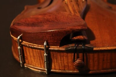 New Arrival 1 piece  Tamarind wood TEKA style  violin Chinrest 4/4 - Image 1 of 4