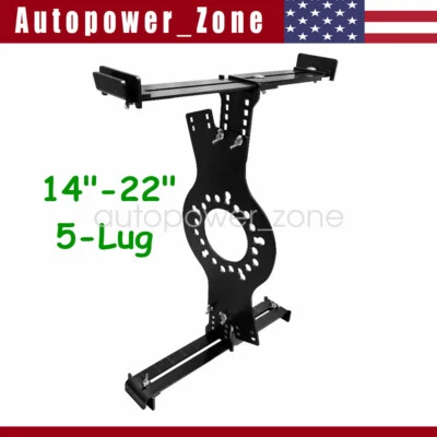 14"-22" Wheel Fitment Simulator Tool, Tire Size For Test Measuring Mockup, 5-Lug - Image 1 of 4