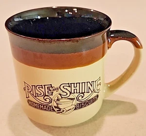 Vintage 1984 Hardee's Rise and Shine Coffee Mug Homemade Biscuits EUC - Picture 1 of 6