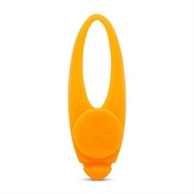 Animal Instincts Dog Blinker Flashing Safety Clip Orange Waterproof Lead Collar - Image 1 of 3