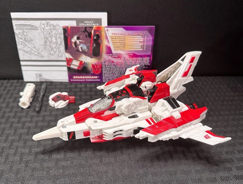 Transformers BotCon 2008 Starscream TFCC RARE - Complete! - Image 1 of 4
