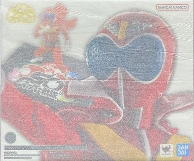 S.H.Figuarts Shinkoccho Seihou Akaranger Super Sentai 50th Anniv. Ver. w/Stand - Image 1 of 4