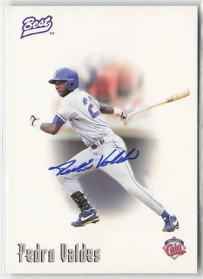 1996 Best #NNO Pedro Valdes Autographs - Image 1 of 2