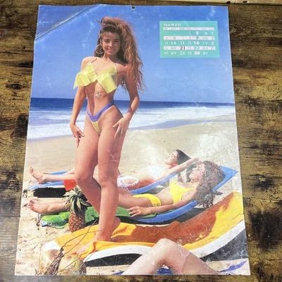 Póster vintage de Gloria Trevi 1995 años 90 21"x16" pin up portada marzo-abril Foto 1 de 4
