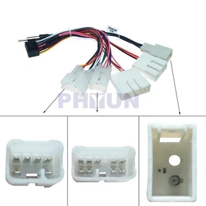 16Pin Wiring Harness Cable Connector Adapter For Toyota Android Stereo Radio DVD - Picture 1 of 9